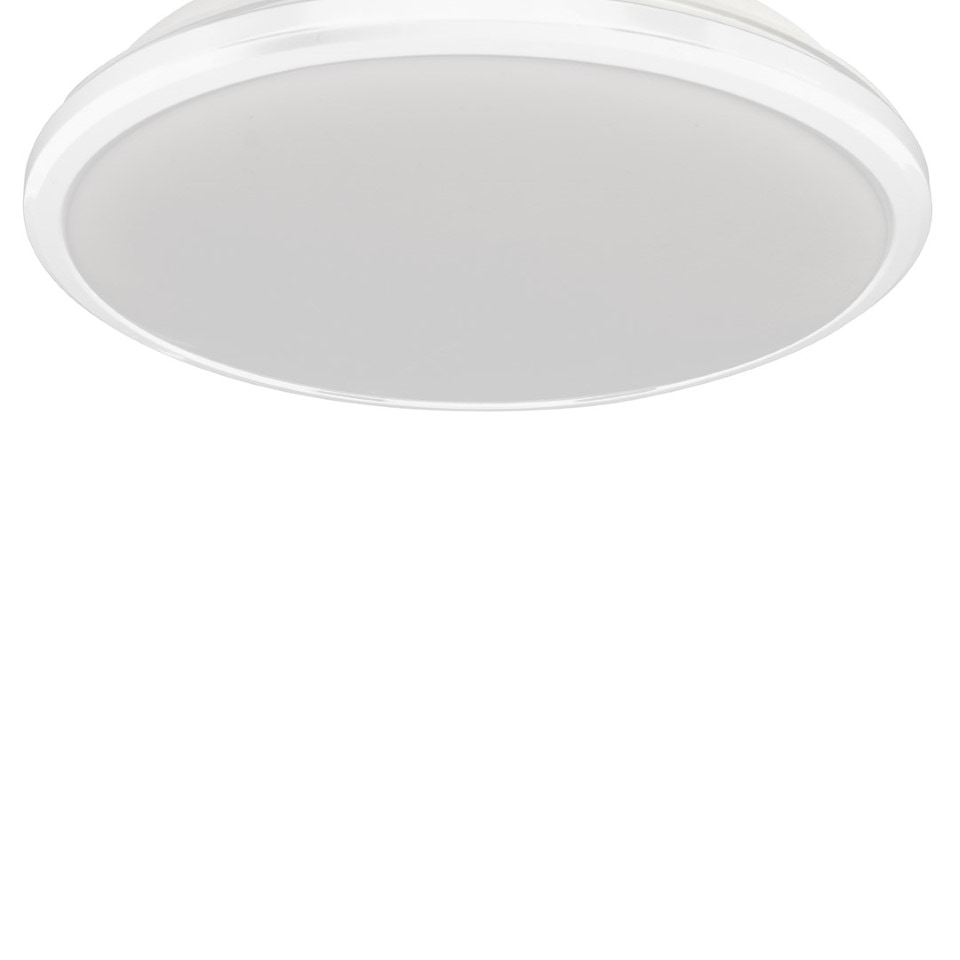 LED Φωτιστικό Οροφής Terma IP44 24W Ø36cm Λευκό