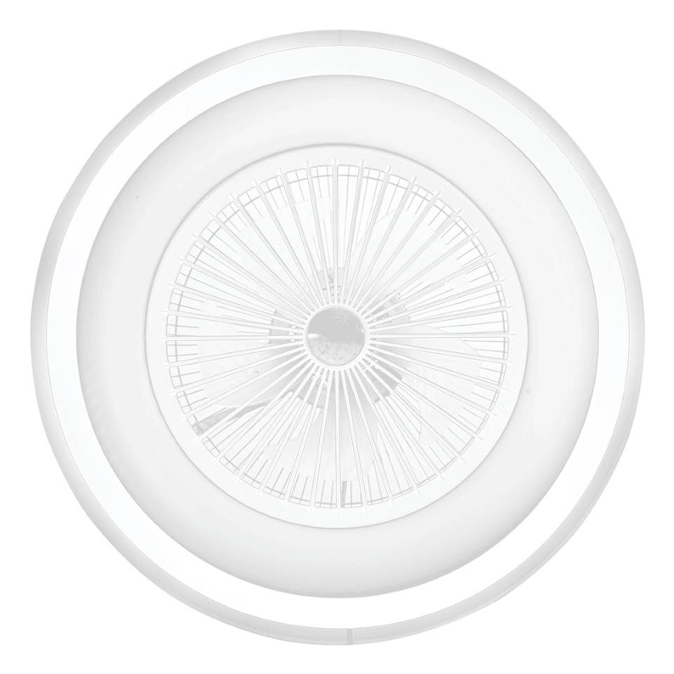 LED Ceiling Fan Zonda Ø60cm White