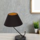 Table Lamp Victoria with shade Black