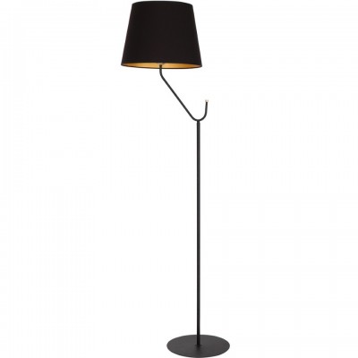 Floor Lamp Victoria with shade 170cm Black