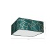 Multi-Light Ceiling Lamp Ziggy with shade Gold Green
