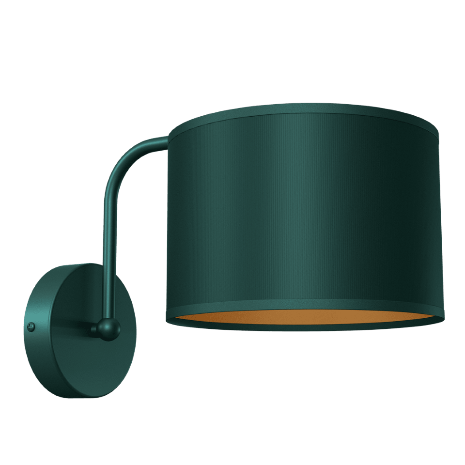 Wall Lamp Verde with shade Green