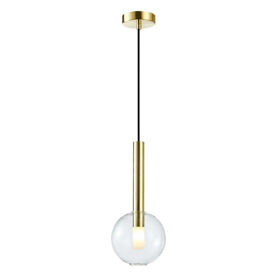 Pendant Lamp Niko with shade 1xG9 Ø15cm Gold
