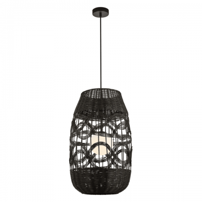 Pendant Lamp Arona with shade Ø40cm Black