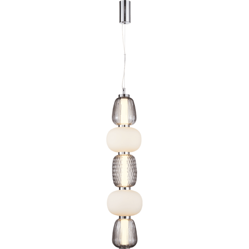 LED Pendant Lamp Caro 40W Silver
