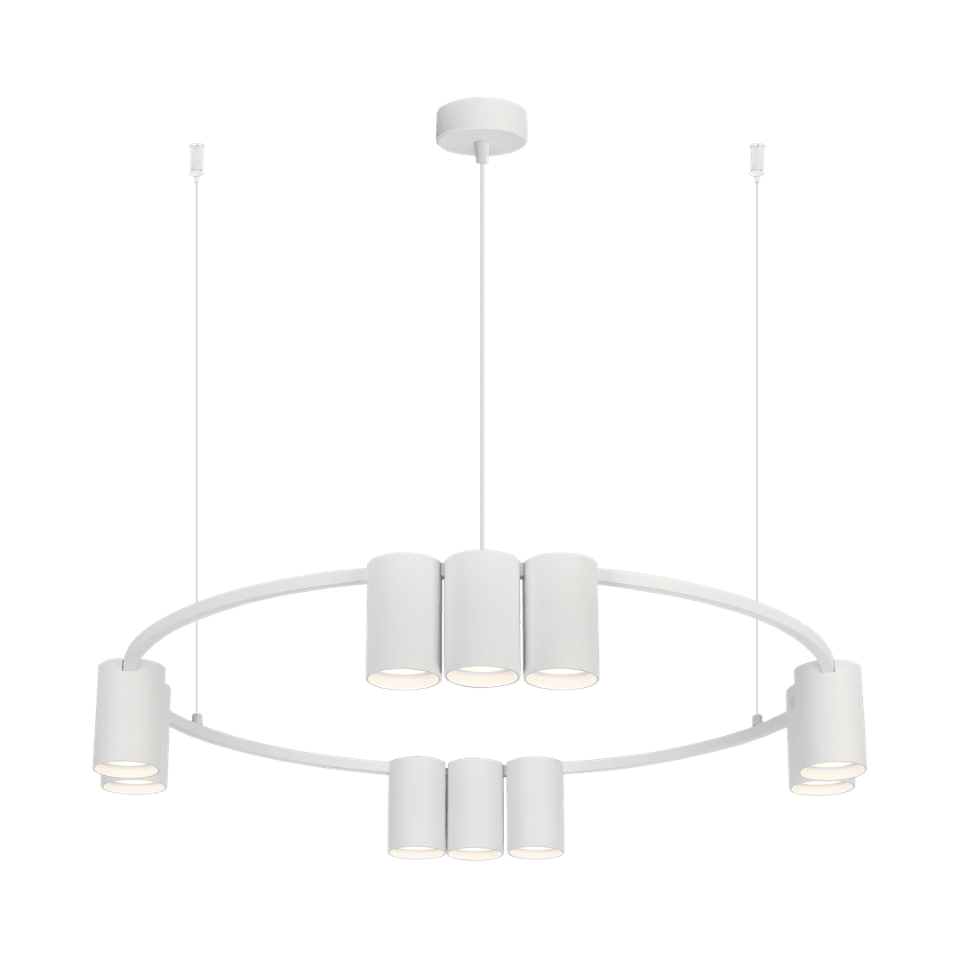 Pendant Lamp Round Genesis Ø60cm White