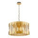 Κρεμαστό Φωτιστικό με Κρύσταλλο Ritz με καπέλο Ø54cm 12xE14 Ø54cm Χρυσό