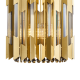 Wall Lamp Ritz with shade Ø16,5cm Gold