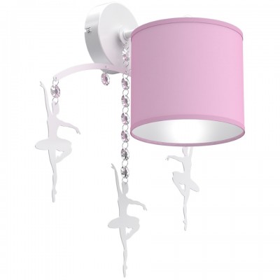 Children's Wall Lamp Baletnica Pink