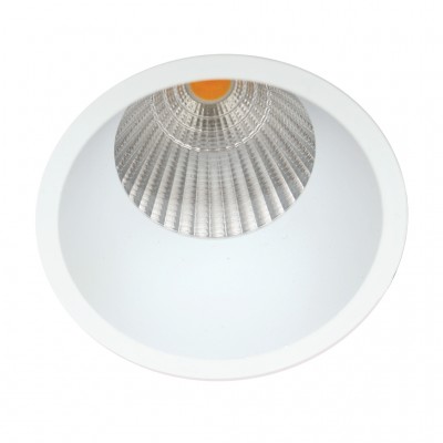 LED Σποτ Χωνευτό Dart 12W 3000Κ IP44 24° 34-39V ⌀7,5cm Λευκό Ματ