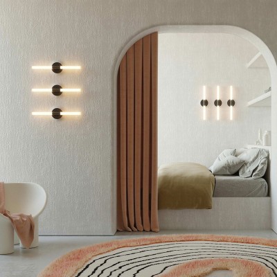 LED Wall Lamp Roos 6W Gold