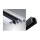 Three-phase recessed track 250V 16A 200cm 5103 Black, White or Silver