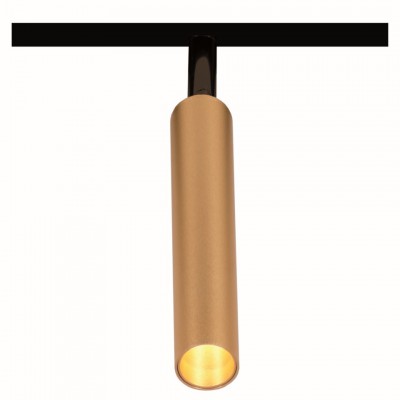LED Σποτ Μαγνητικής ράγας Flexo 5 5W Χρυσό Φ2.6cm
