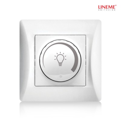 Ροοστάτης Dimmer LED 200W Λευκό H-Series
