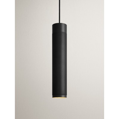 Κρεμαστό Φωτιστικό Σποτ Patrone 30cm GU10 ⌀6cm Μαύρο