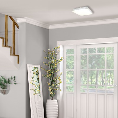 LED Φωτιστικό Οροφής Ajax 17W EK5363 Λευκό
