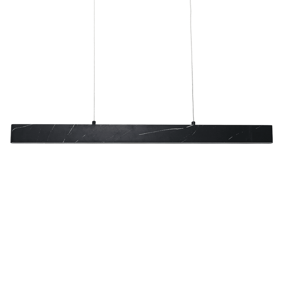 LED Pendant Lamp Pierce 90cm 18W Black