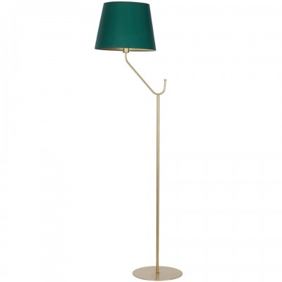 Floor Lamp Victoria with shade 170cm Brass