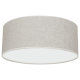 Multi-Light Ceiling Lamp Lino Biel with shade Ø40cm White Linen