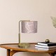 Table Lamp Ziggy with shade Gold Pink