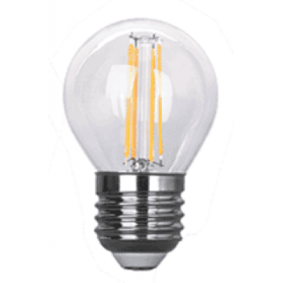LED Bulb Filament E27 Spherical G45 4W 2700K 220V