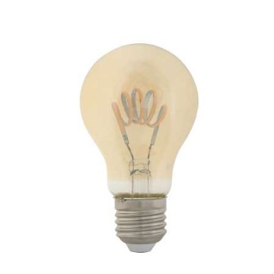 LED Bulb Filament E27 A60 6W 2400K 220V Amber Dimmable
