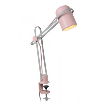 Children's Table Lamp BASTIN Pink Grey