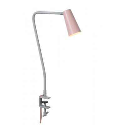 Children's Table Lamp DRISS Pink Grey