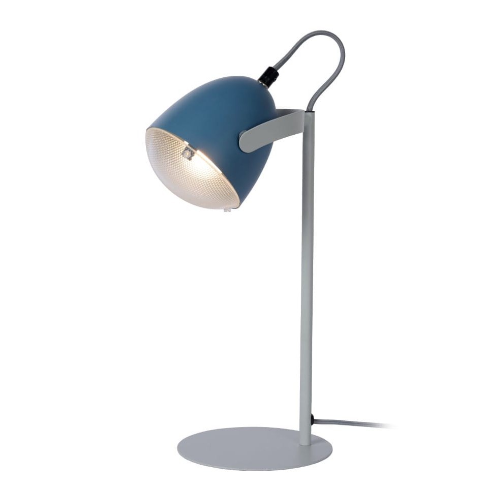 Childrens Table Lamp DYLAN Blue Grey