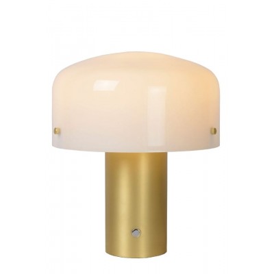 Table Lamp TIMON Brass Opal
