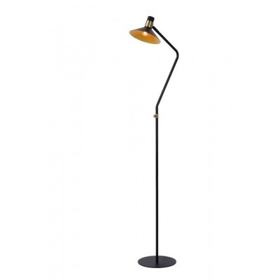 Floor Lamp PEPIJN Ø23cm 145cm Black Brass