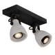 LED Ceiling Spot Lamp CONCRI-LED Dimmable 3000K Black