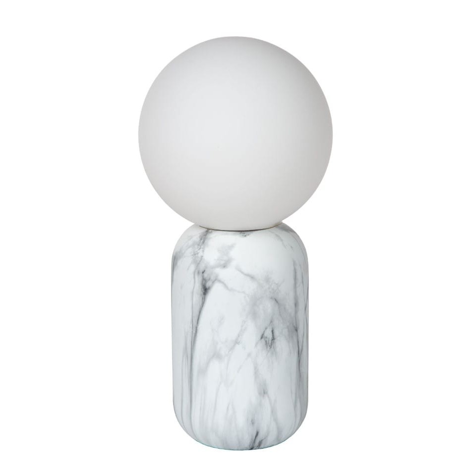 Table Lamp MARBOL Ø15cm White Opal