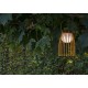 LED Outdoor Portable Lamp FJARA Ø17,5cm IP44 Dimmable 3200K Brown