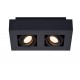 LED Σποτ Οροφής Xirax 2x5W 3000K Μαύρο