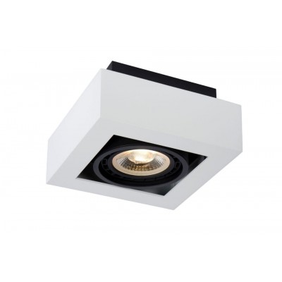 LED Ceiling Spot Lamp ZEFIX 3000K White Black