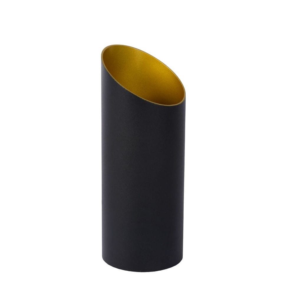Επιτραπέζιο Φωτιστικό Quirijn Ø9,6cm Μαύρο με Χρυσό