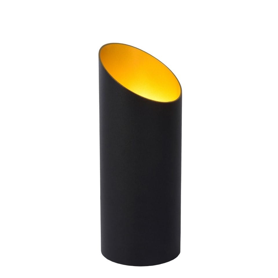Επιτραπέζιο Φωτιστικό Quirijn Ø9,6cm Μαύρο με Χρυσό