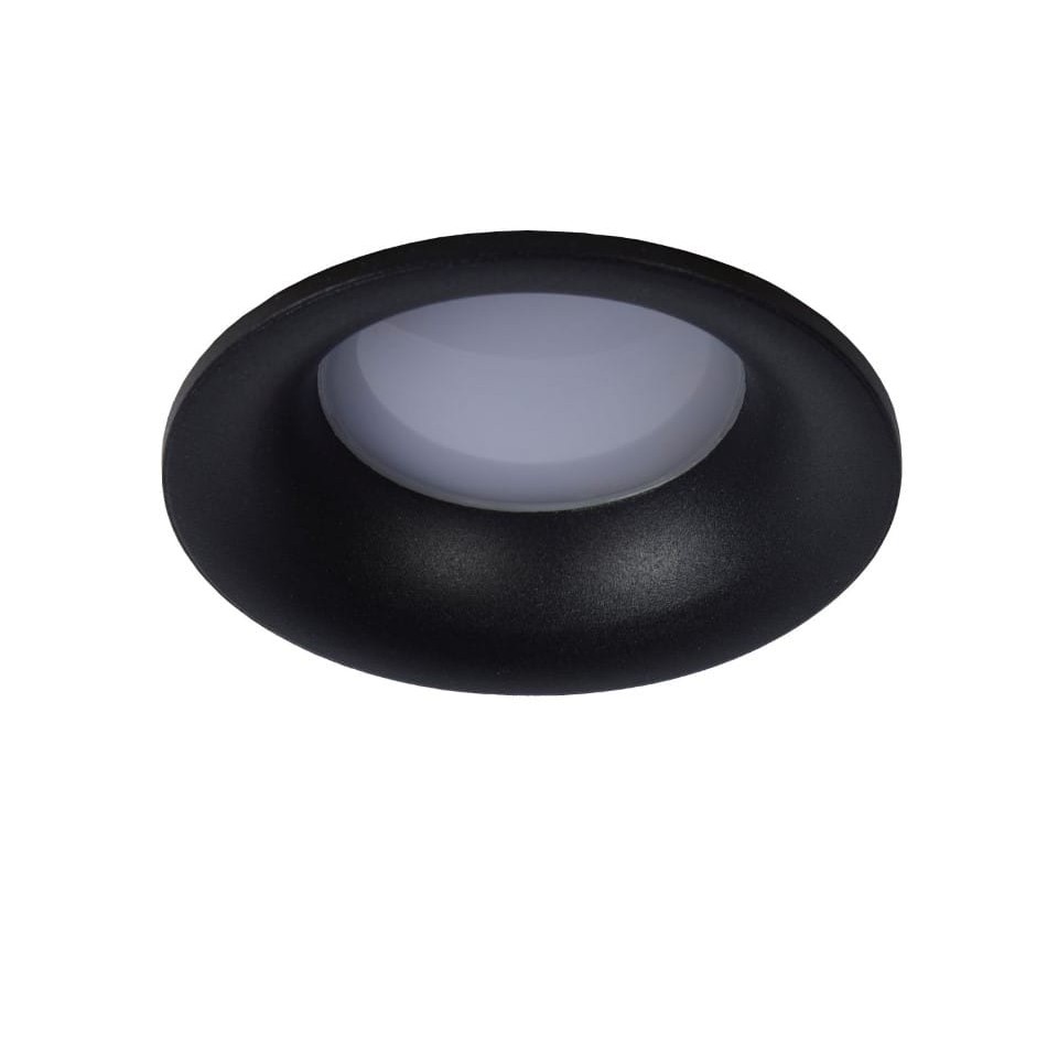 Recessed Ceiling Spot Lamp ZIVA Ø8,5cm IP44 Black