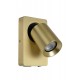 LED Spot Wall Lamp NIGEL Dimmable 3000K Brass
