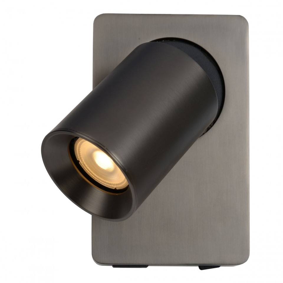 LED Spot Wall Lamp NIGEL Dimmable 3000K Black