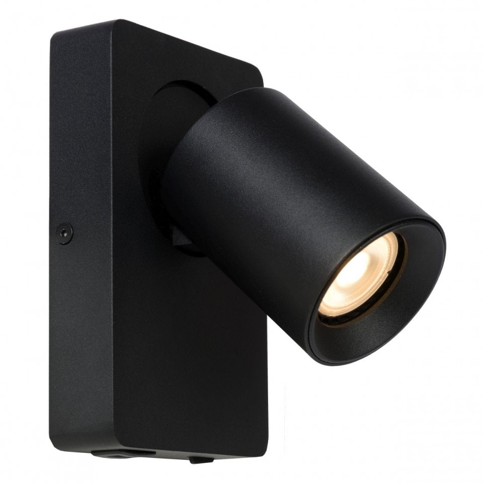 LED Spot Wall Lamp NIGEL Dimmable 3000K Black