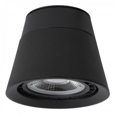 Ceiling Spot Lamp TRIGONO Ø12,7cm Black