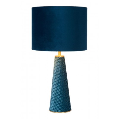 Table Lamp EXTRAVAGANZA VELVET Ø25cm Blue