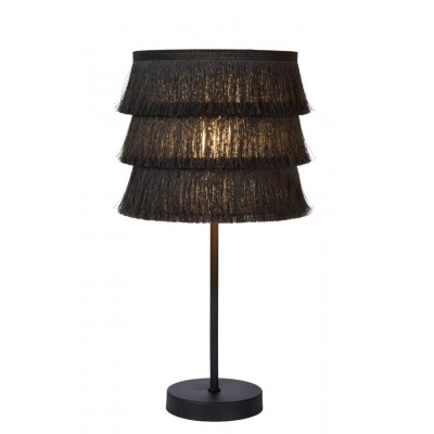 Table Lamp EXTRAVAGANZA TOGO Ø18cm Grey Black