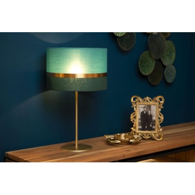 Table Lamp EXTRAVAGANZA TUSSE Ø30cm Green Gold