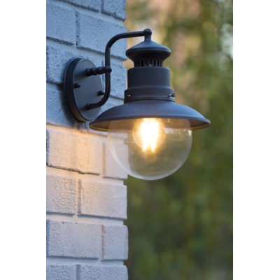 Outdoor Wall Lamp FIGO IP44 Black