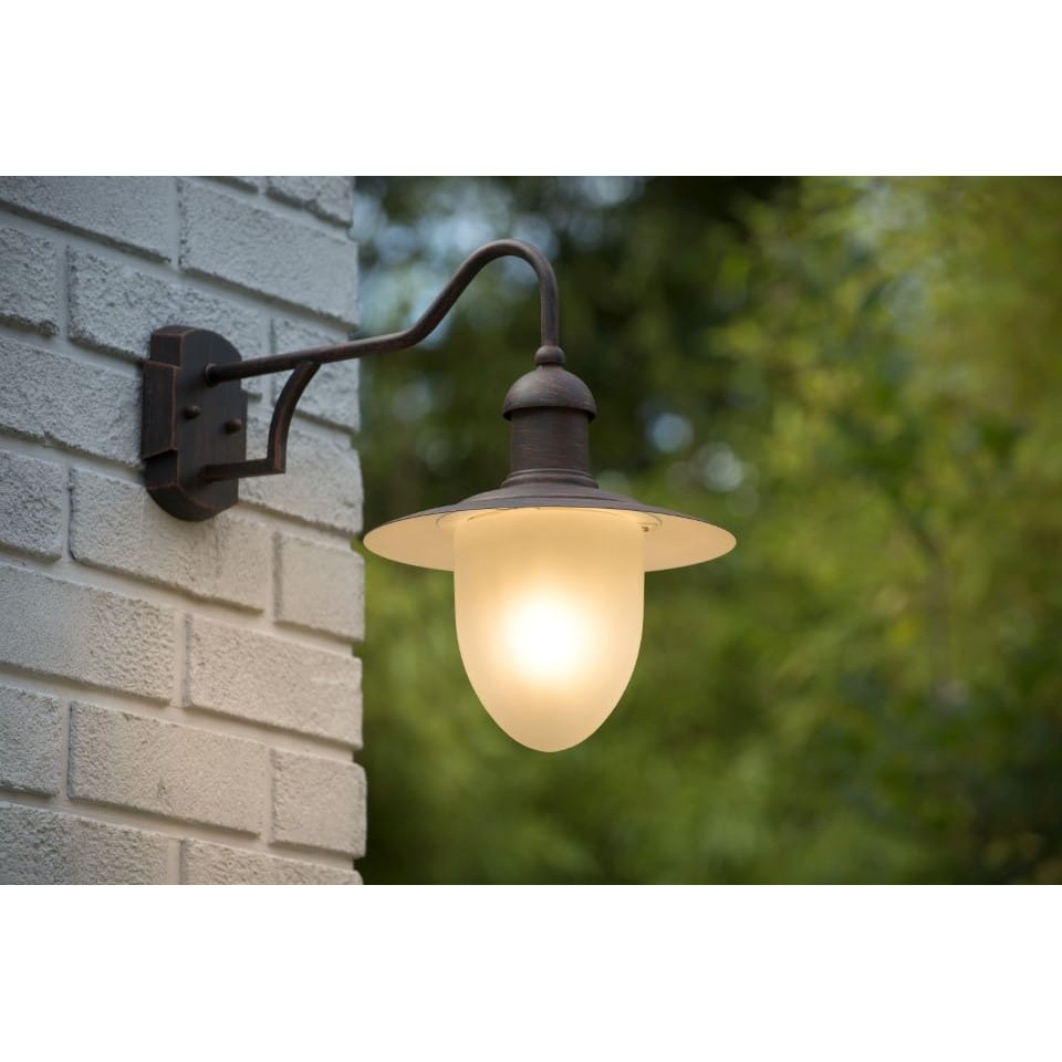 Outdoor Wall Lamp ARUBA IP44 Brown