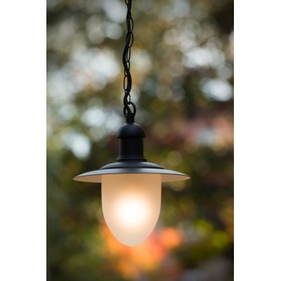 Outdoor Pendant Lamp ARUBA Ø25cm IP44 Black
