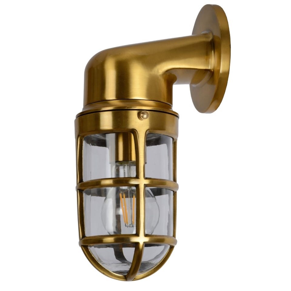 Outdoor Wall Lamp DUDLEY IP44 Brass